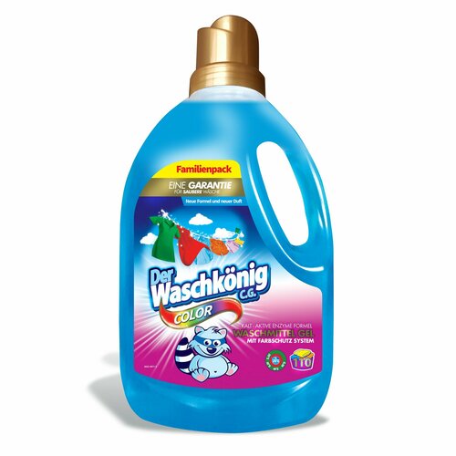 Der Waschkonig C.G. Color гель для стирки цветного белья 3,305 л