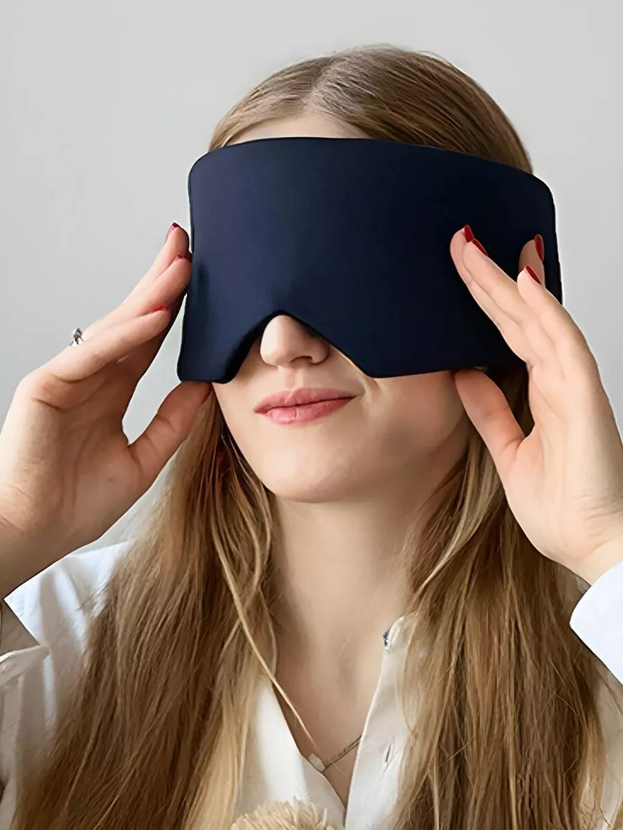 Маска для сна Staffork, 1 шт., синий