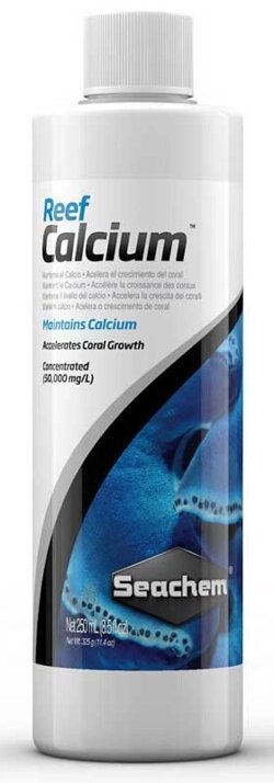 Добавка для воды Seachem Reef Calcium, 250 мл