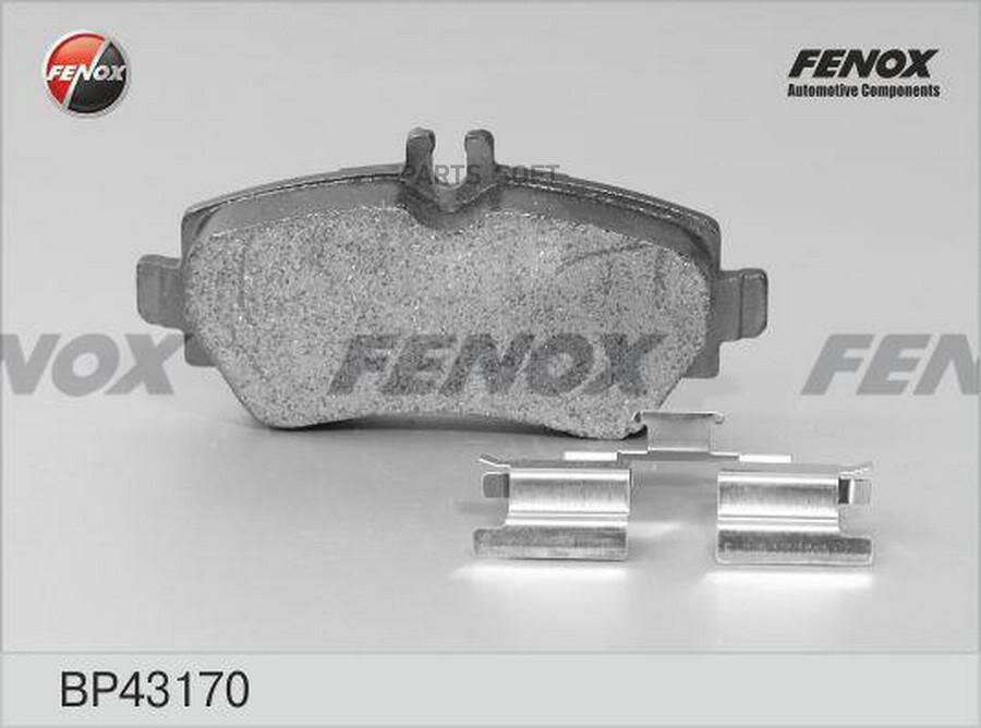 BP43170 FENOX Колодки тормозные дисковые