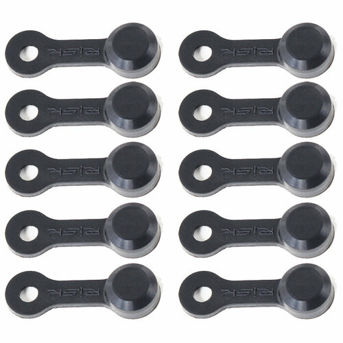 Пылезащитные колпачки штуцера прокачки тормозов тормозного суппорта 19x65 мм черные 10 шт 480₽