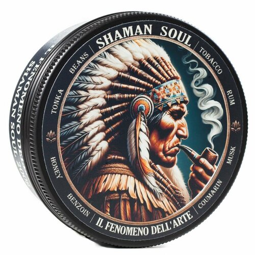 IL FENOMENO DELL'ARTE (200 гр.) SHAMAN SOUL - Мыло для бритья, формула: 