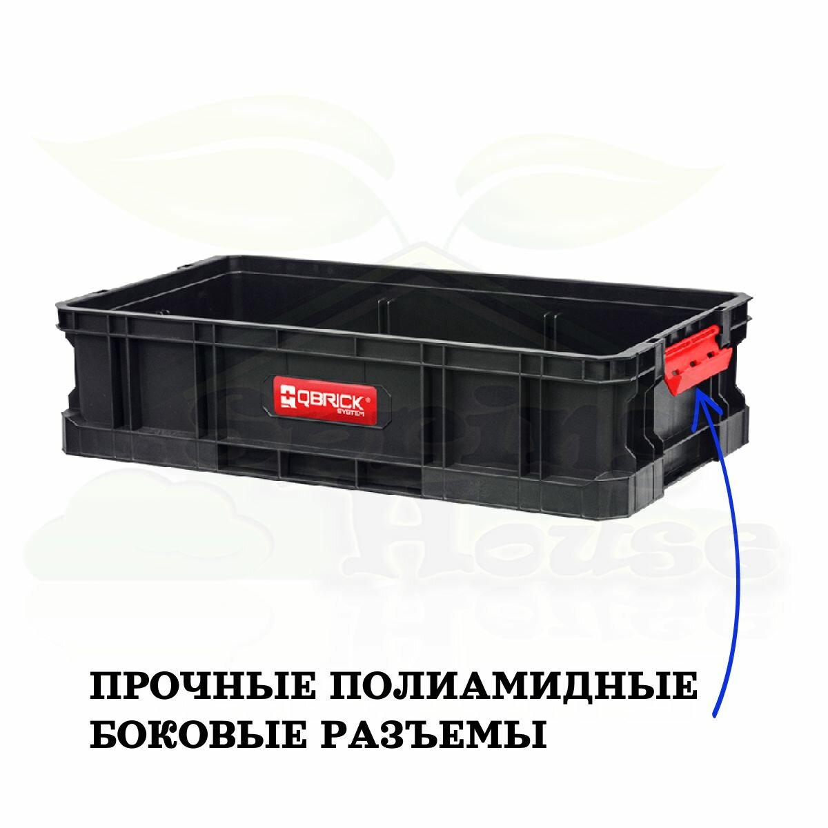 Ящик для инструментов QBRICK SYSTEM TWO Box 100, пластиковый — фото 1