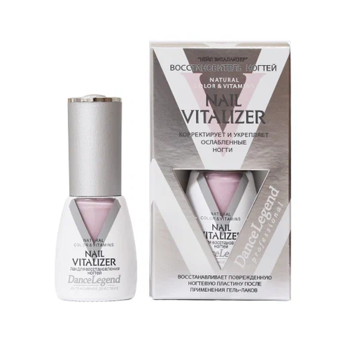 Лак для ногтей Dance Legend Nail Vitalizer, бежевый, 12 мл