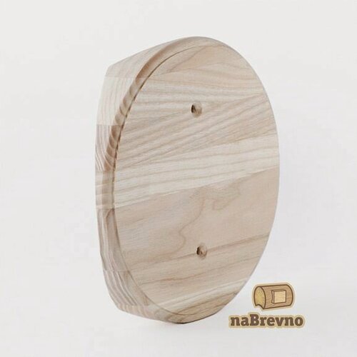 Изображение товара Круг. Накладка KR4 (D145 мм) на бревно и блокхаус 280 мм, ясень