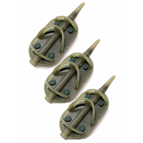 Флэт кормушки 3 штуки CarpHunter Wide Flat Method 100г