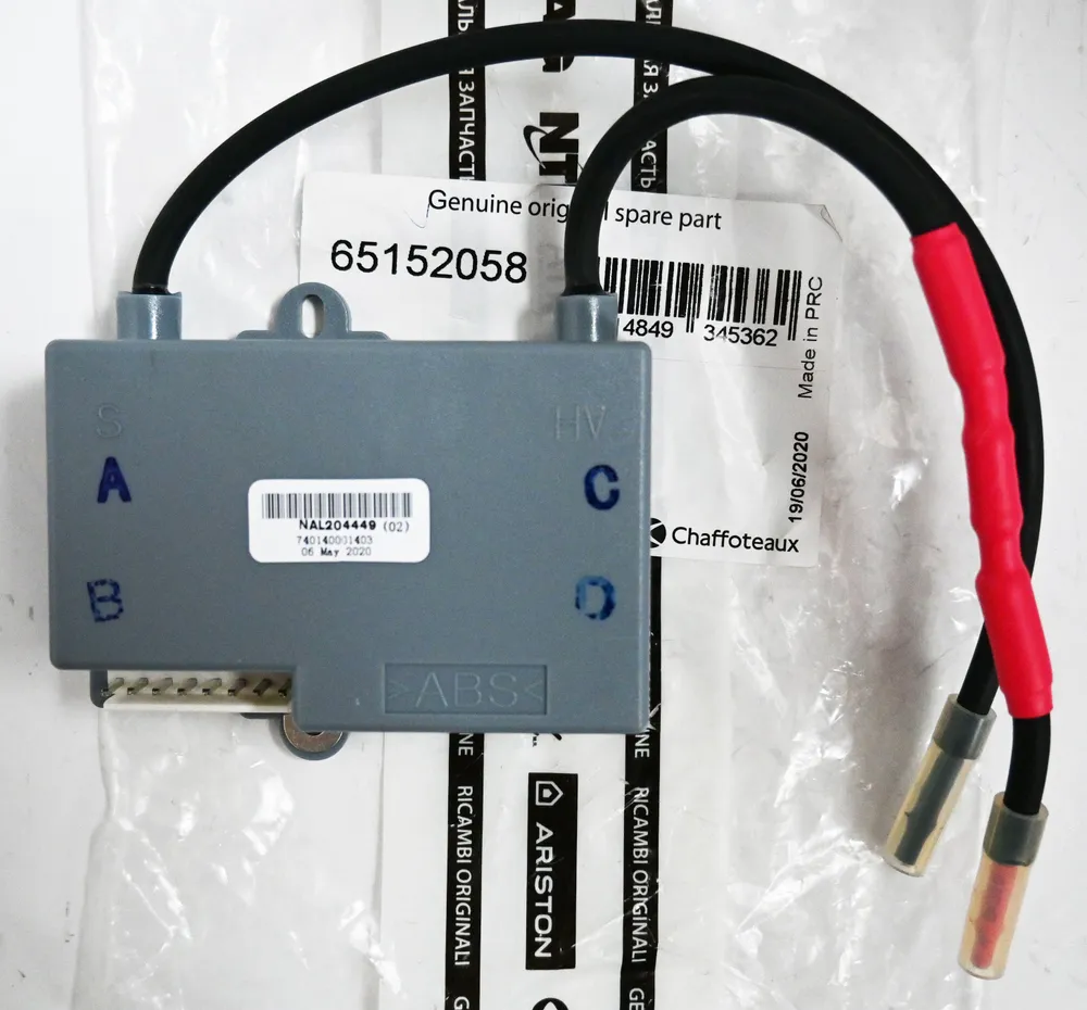Блок розжига для газового оборудования Ariston Fast Evo 65152058 — фото 1