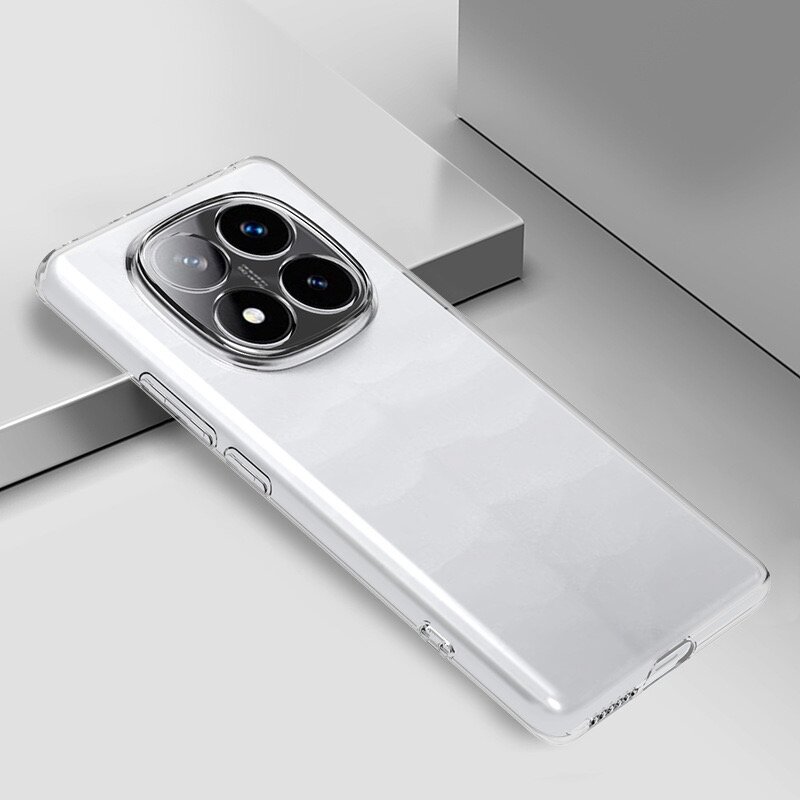 Чехол прозрачный для Xiaomi Redmi Note 14 Pro 5G/Xiaomi Redmi Note 14 Pro+ (Сяоми Редми Нот 14 Про / Редми Нот 14 Про+) — фото 1