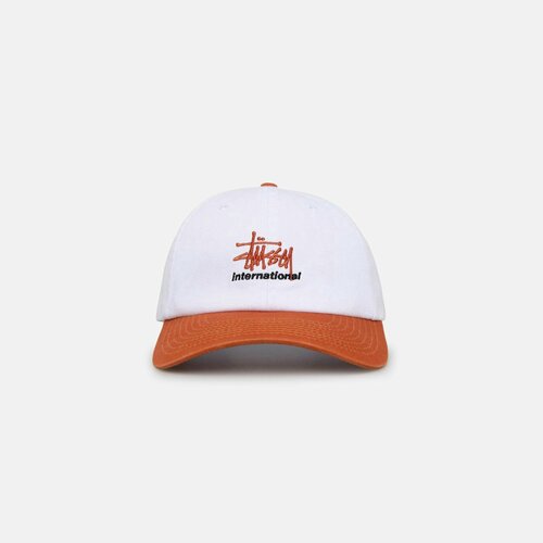 фото Кепка stussy для мужчин и женщин, размер osfa, белый