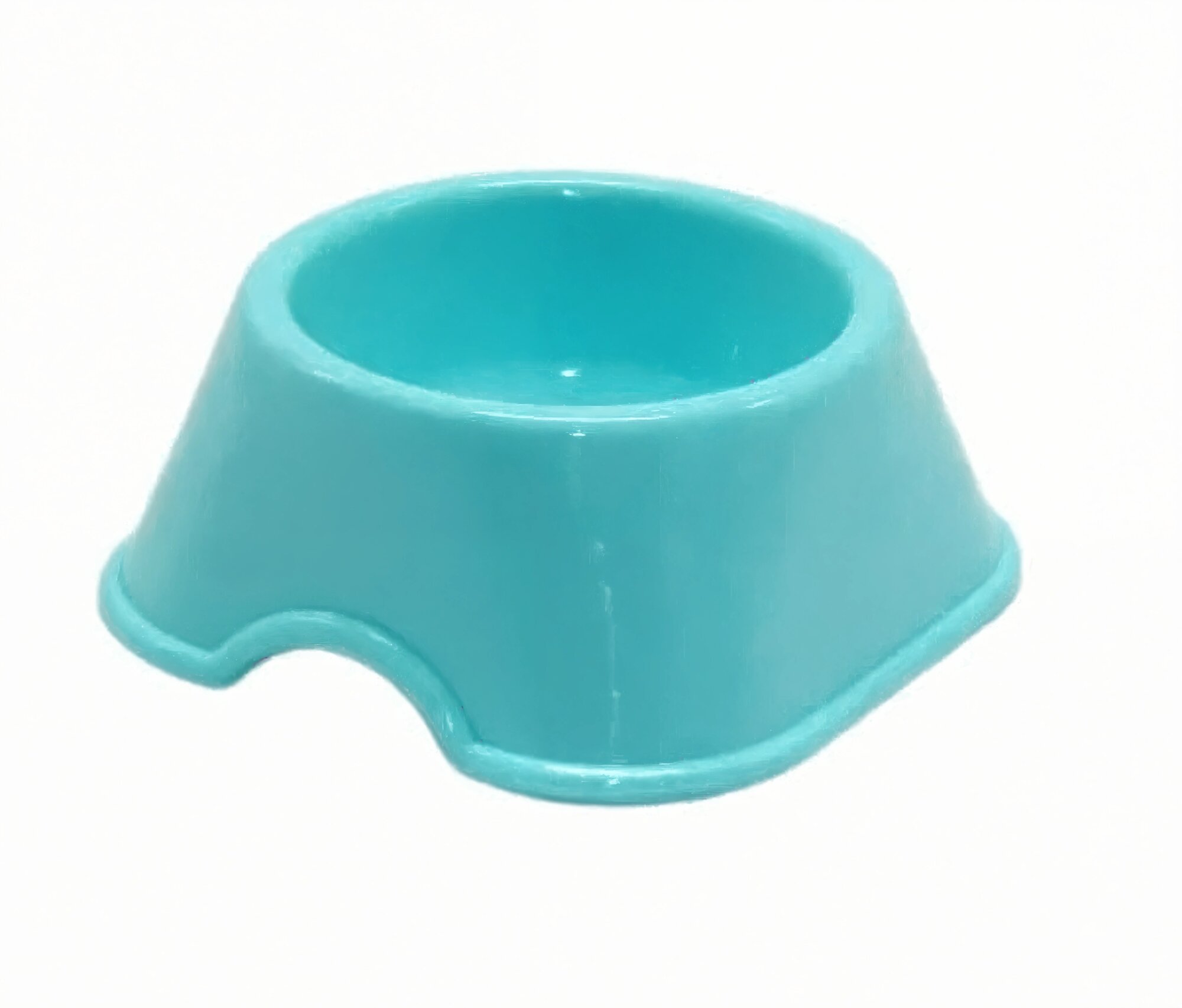 Миска пластиковая для грызунов "гамма" салатовый открытая 005 л