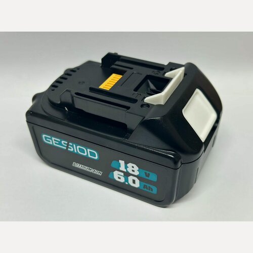 Изображение товара Аккумулятор GESIOD, 18V, 6Ah, LiIon, для электроинструментов Makita