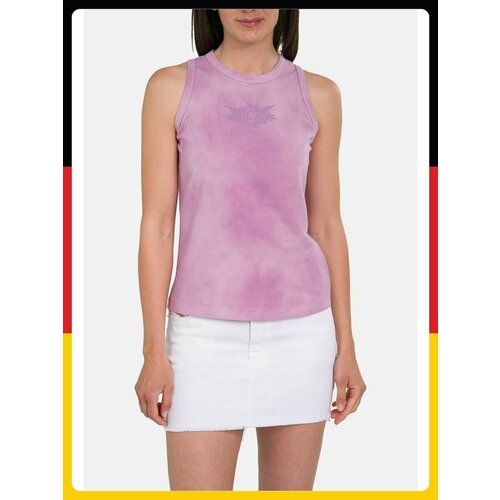 фото Кроп-топ diesel, размер l, лиловый