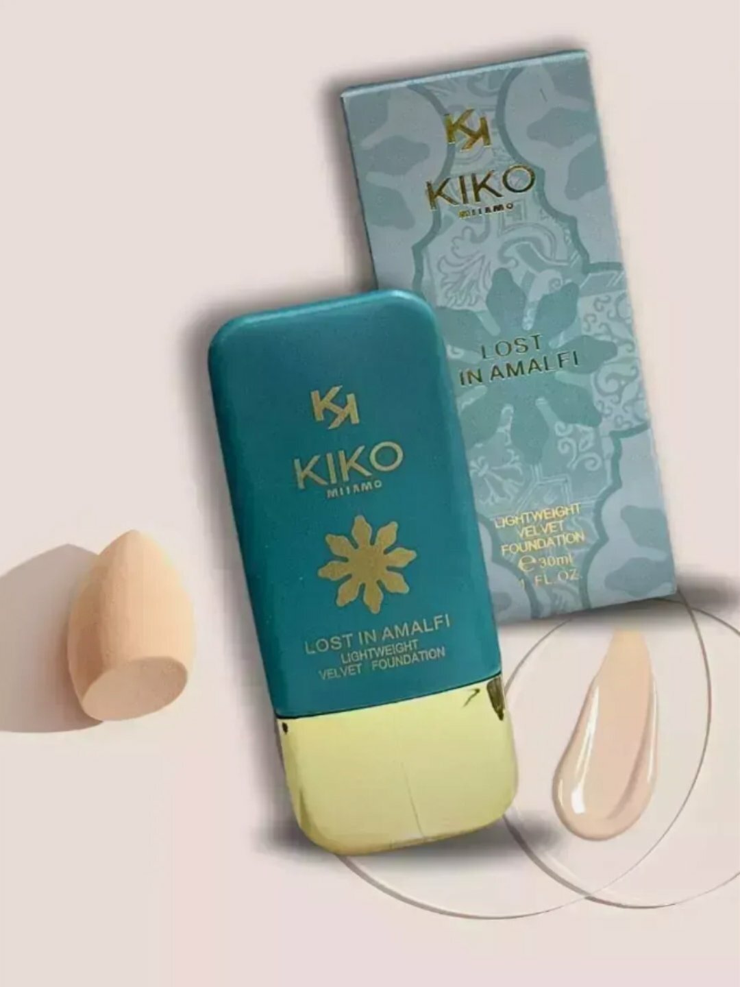 Тональный крем Kiko для лица SPF 15