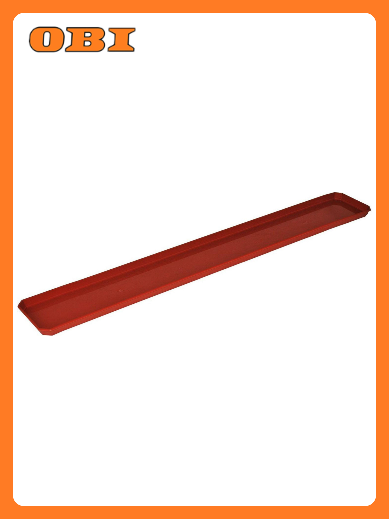 Поддон для ящика InGreen Smart Solution терракотовый 100 см