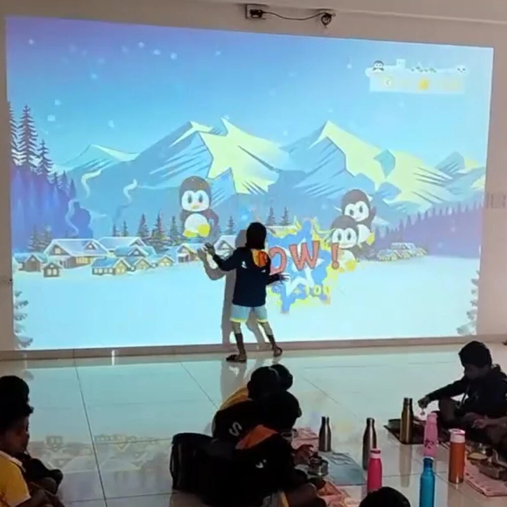 Интерактивная проекционная игровая система Owayedu