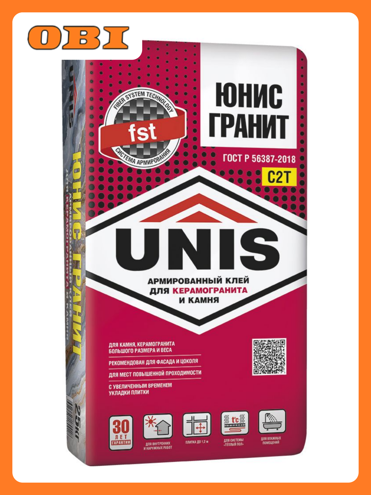 Клей плиточный UNIS 