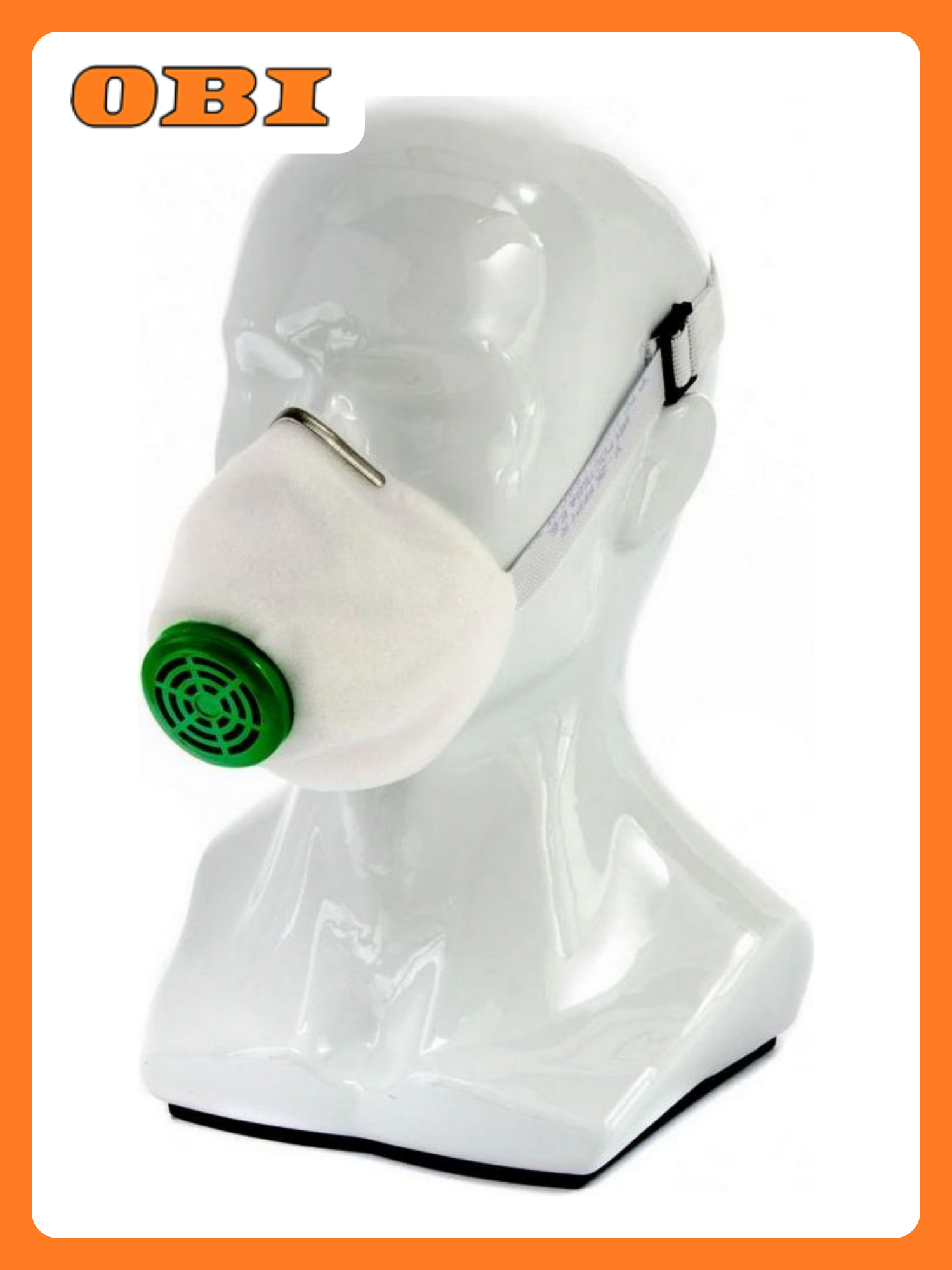 Фильтрующая маска полумаска Сибртех У-2К FFP1 с клапаном выдоха