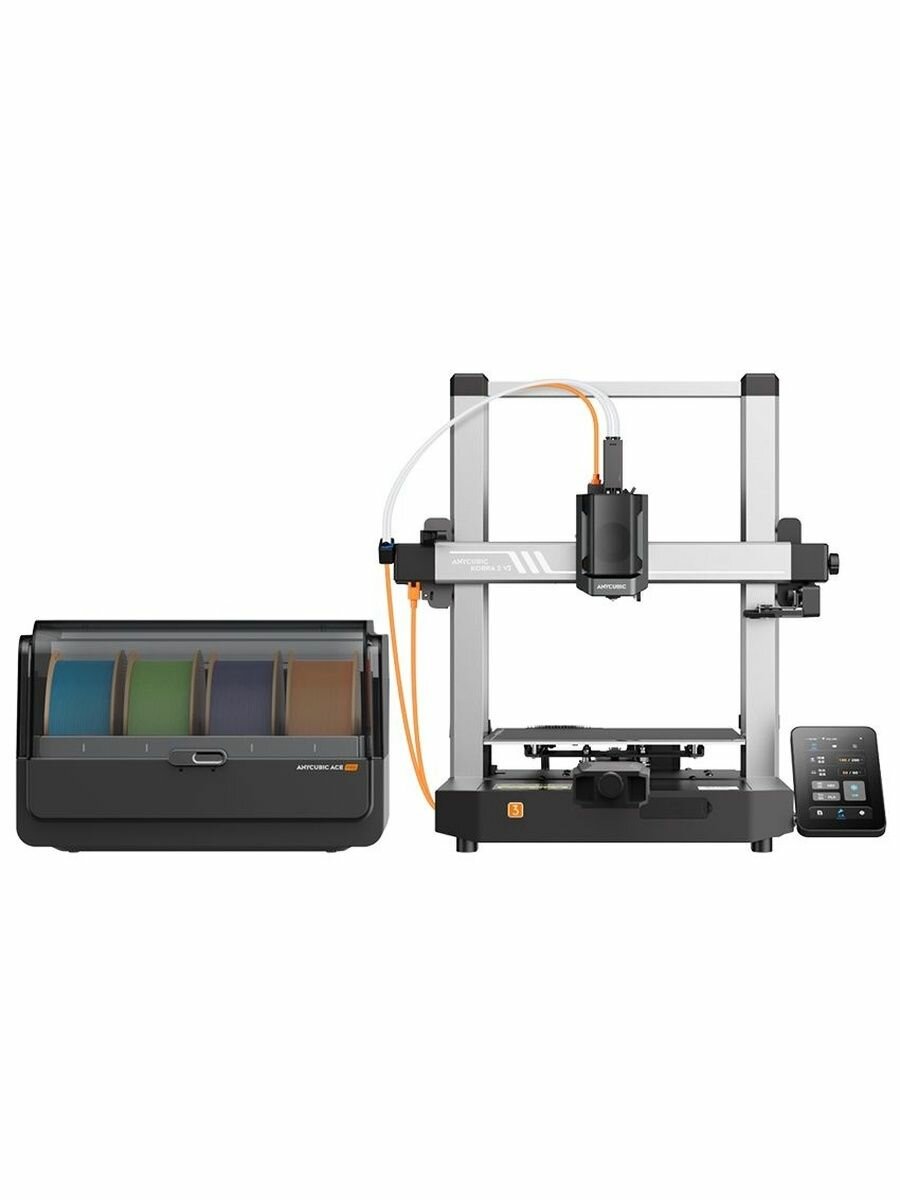 Anycubic Kobra 3 V2 Combo, FDM, область печати 255x255x260 мм