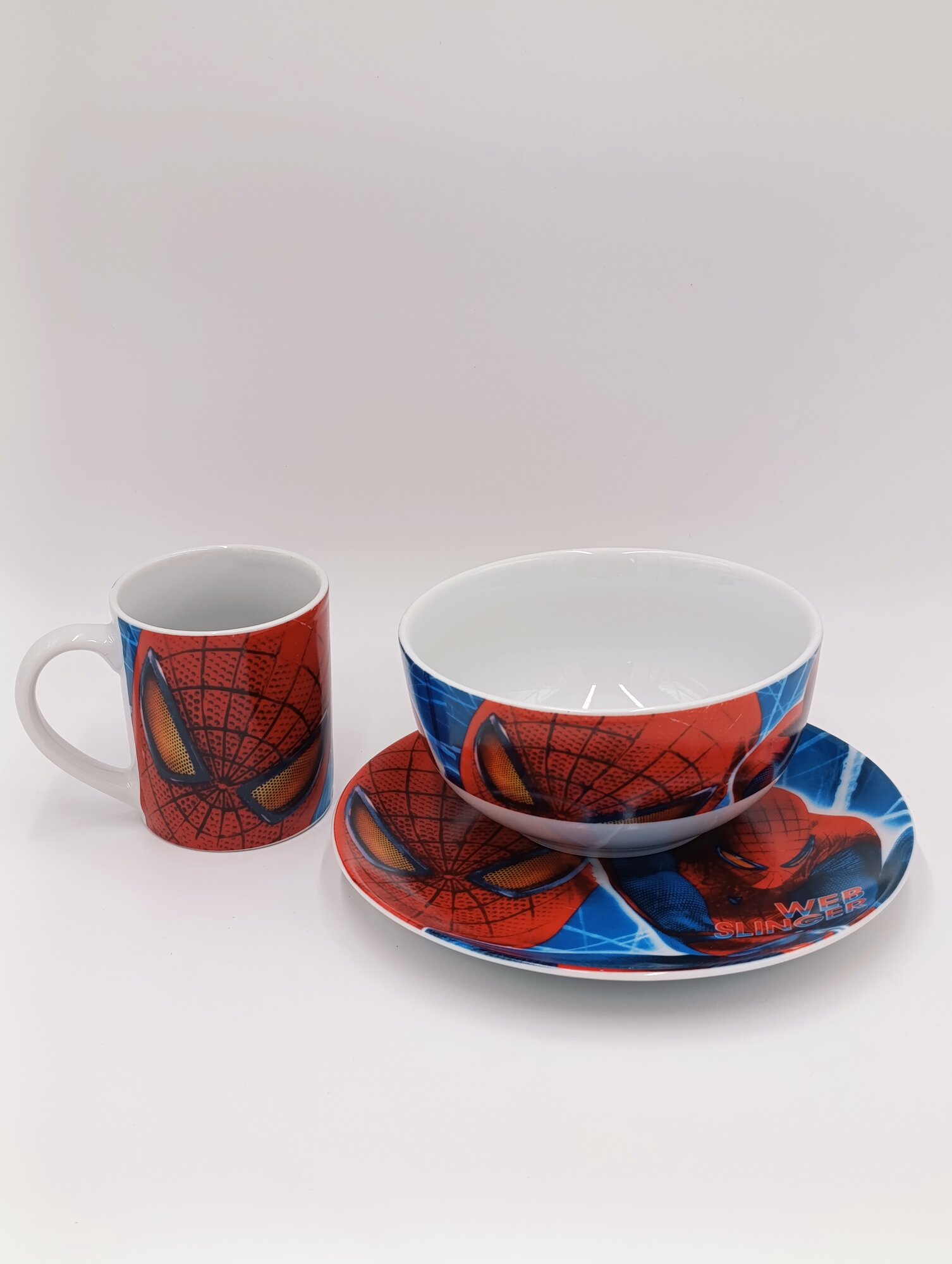 Детский набор “Большой 1003 Spiderman Happy Kitchen” — 3 предмета