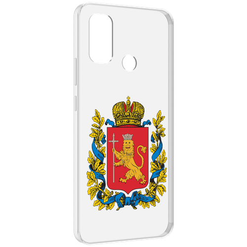 Чехол MyPads герб-владимирская-область для UleFone Note 10P / Note 10 задняя-панель-накладка-бампер