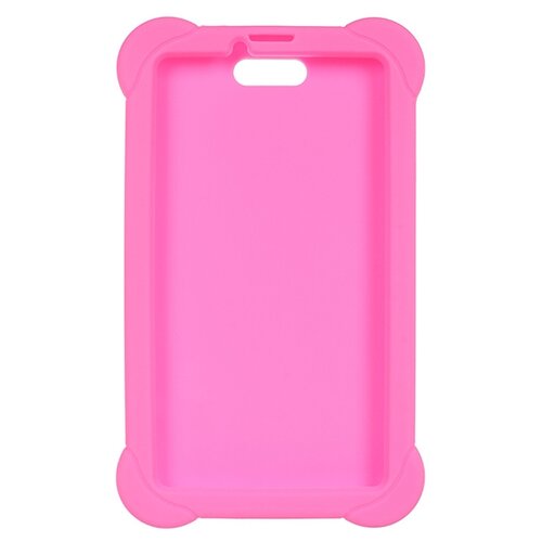 фото Аксессуар чехол для digma plane 7556 silicone pink 1107471