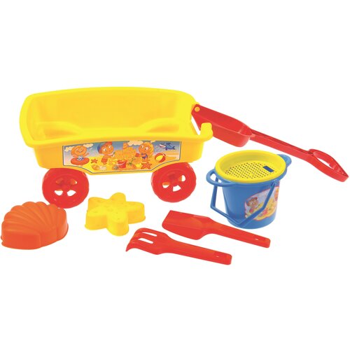 Игровой набор для песка CART Set 6 шт