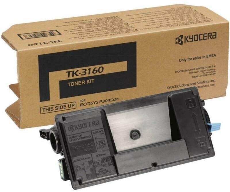 Тонер-картридж TK-3160 для P3045dn/P3050dn/P3055dn/P3060dn (12 500 стр.) арт. 1T02T90NL0