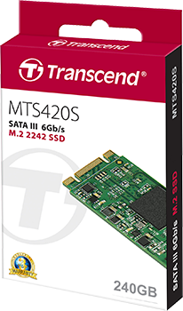 M.2 Transcend MTS420 240Gb (TS240GMTS420S) - фото №7