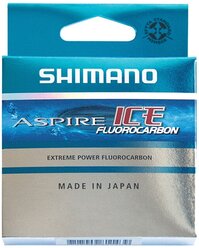 Флюорокарбоновая леска SHIMANO Aspire Fluo Ice d=0.185 мм, 30 м, 2.8 кг, прозрачный