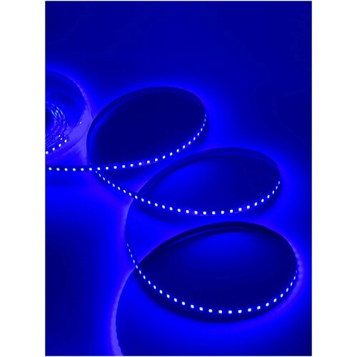 Светодиодная лента 5м, 12В, IP20, 120 LED/m 2835 120 супер яркая LED Blue