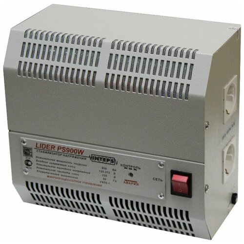 Стабилизатор напряжения однофазный Lider PS900W-30 — купить в интернет ...