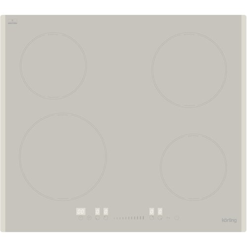 Индукционная варочная панель Korting HI 64560 BCH, цвет шампань, рамка бежевая — купить, цена, характеристики