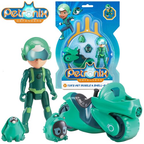 Петроникс. Игровой набор пэтмобиль и фигурка героя Тима. Petronix