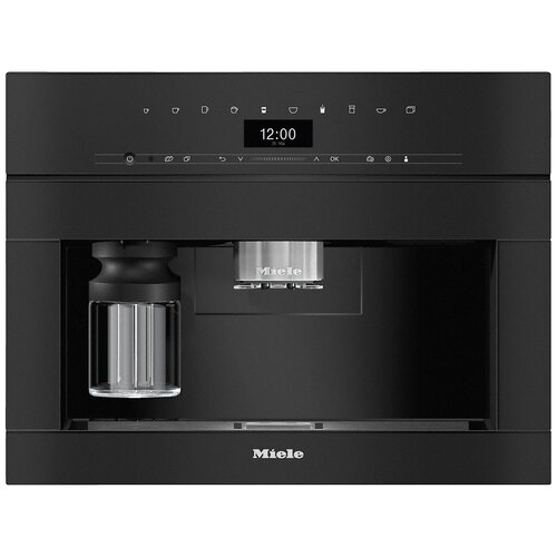 Кофемашина Miele CVA 7440, чёрный обсидиан кофемашина miele cm 6560 milkperfection чёрный обсидиан obsidian black