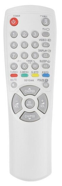 Пульт ДУ Luazon Home 3648795 для для телевизоров Samsung CS-15A8 / CS-21A0 / CS-21A8 / CS-21A9 / CS-22B5 / CS-22B6