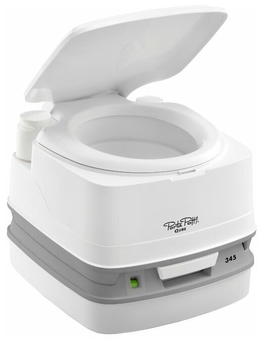 Биотуалет Porta Potti Qube - 345 (Белый, с индикатором) - фотография № 2