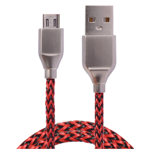 Кабель USB 2.0 A -> micro-B Acd Titan ACD-U927-M1R кабель microusb 1м cbr cb 500 круглый серебристый