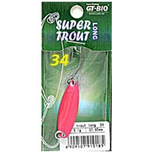 GT-Bio, Блесна Super Trout Long, 33мм, 2.9г, 34