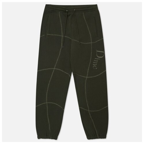 Мужские брюки Dime Warp зелёный, Размер XL