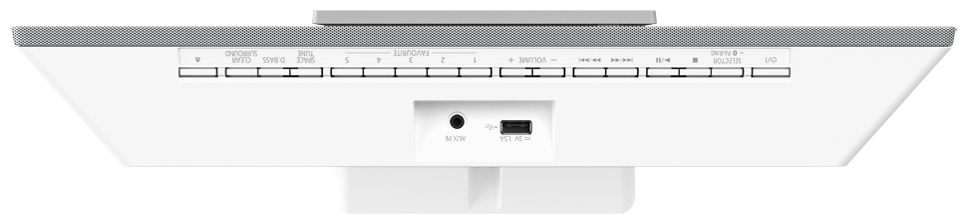 Микросистема Panasonic SC-HC410EG-S серебристый 40Вт CD CDRW FM USB BT - фото №3