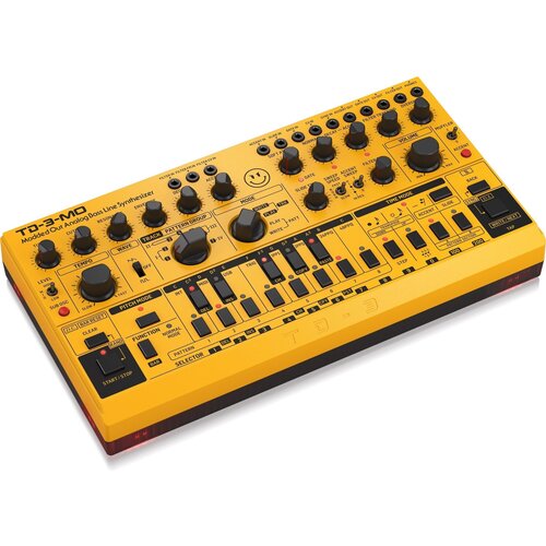 behringer td 3 bb аналоговый басовый синтезатор Аналоговый синтезатор Behringer TD-3-MO AM yellow