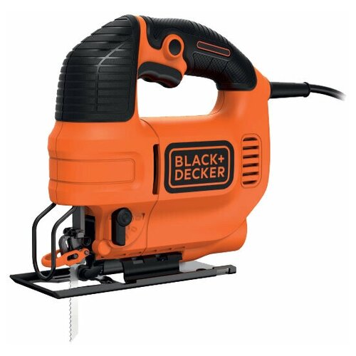 электролобзик black decker ks501 400 вт Электролобзик BLACK+DECKER KS701PEK, 520 Вт оранжевый