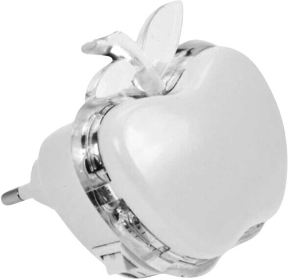 Светильник ночник светодиодный Яблоко 0,3Вт LED белый