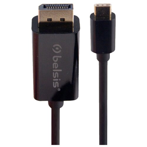 Кабель-адаптер USB 3.1 Type C - DisplayPort, 4K, 1,8 м, чёрный