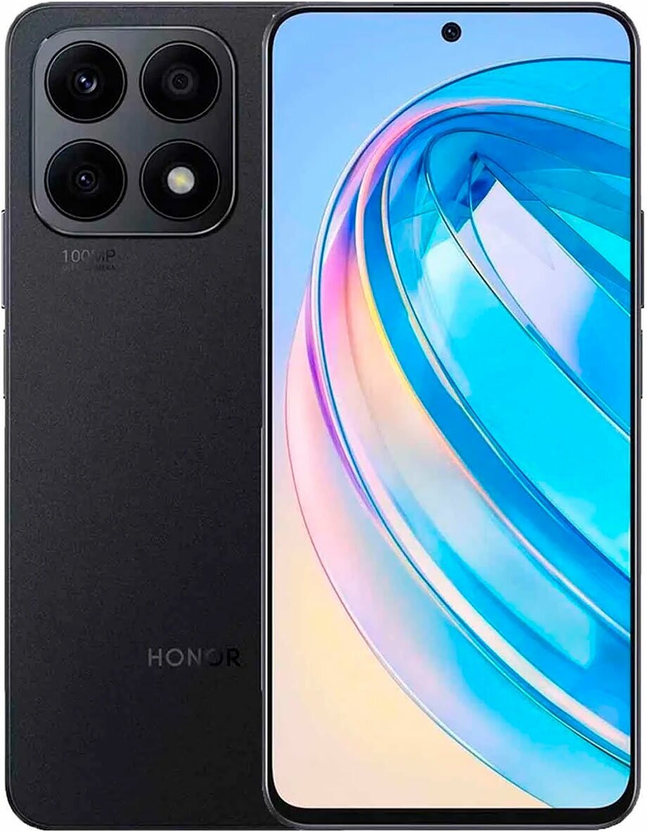 Смартфон Honor X8A 6/128GB 5109APCN Полночный черный