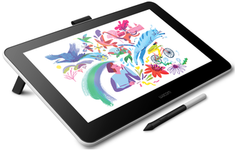 Интерактивный дисплей WACOM One (DTC133) черный