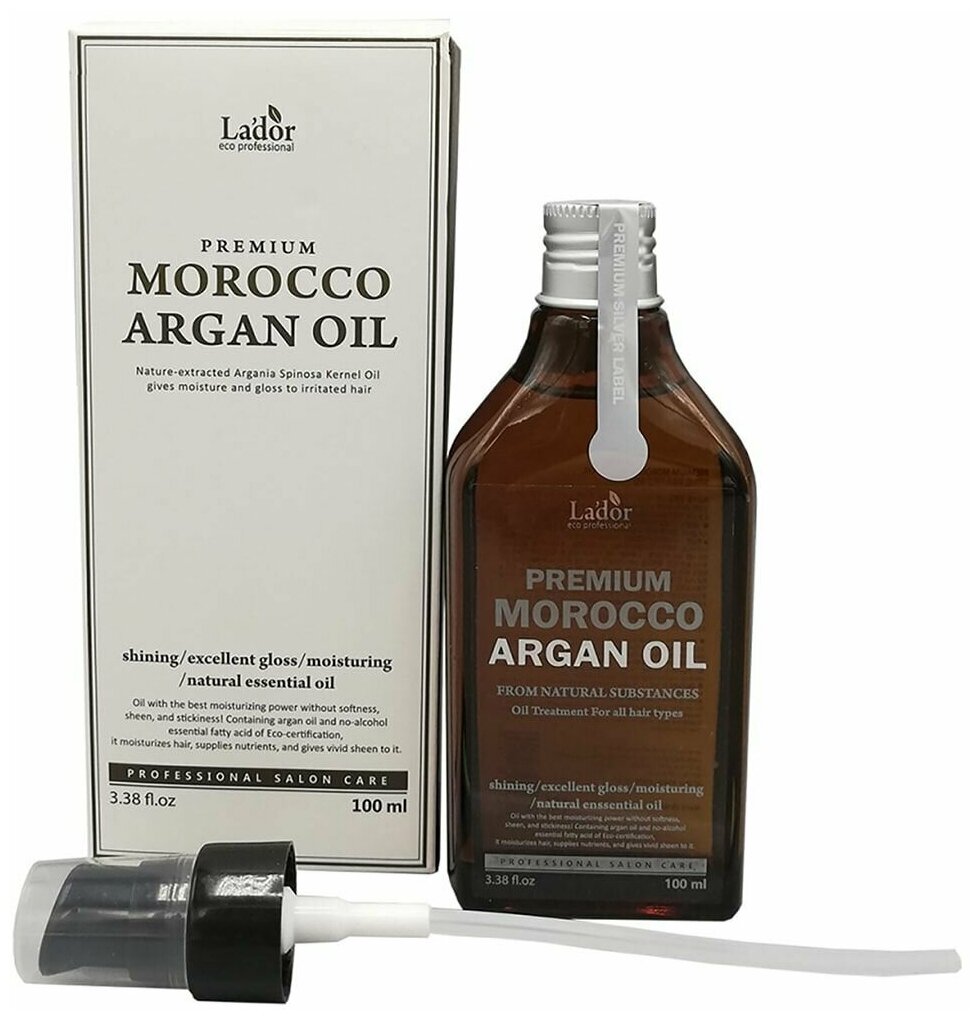 Масло для волос Premium Morocco Argan Hair Oil Марокканское аргановое 100мл
