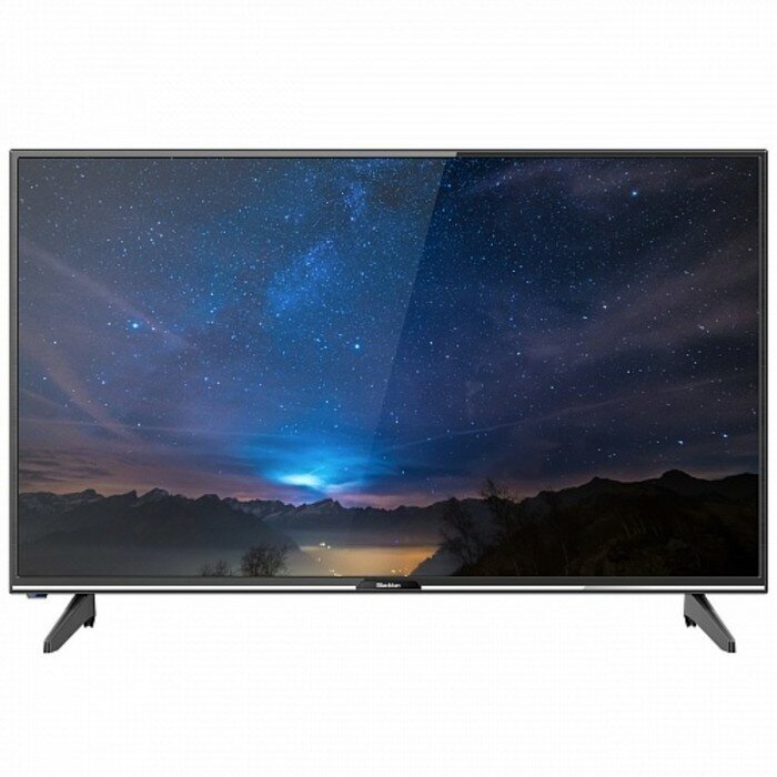 Телевизор Blackton 3201B, 32", 1366x768, DVB-T2/C, HDMI 2, USB, чёрный