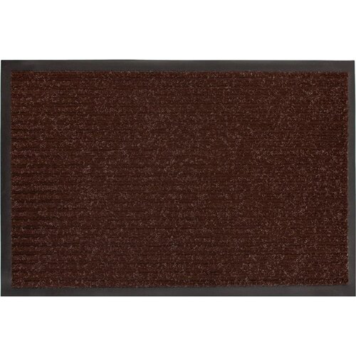 Коврик 120*250см влаговпитывающий ребристый Floor MAT Стандарт, коричневый .