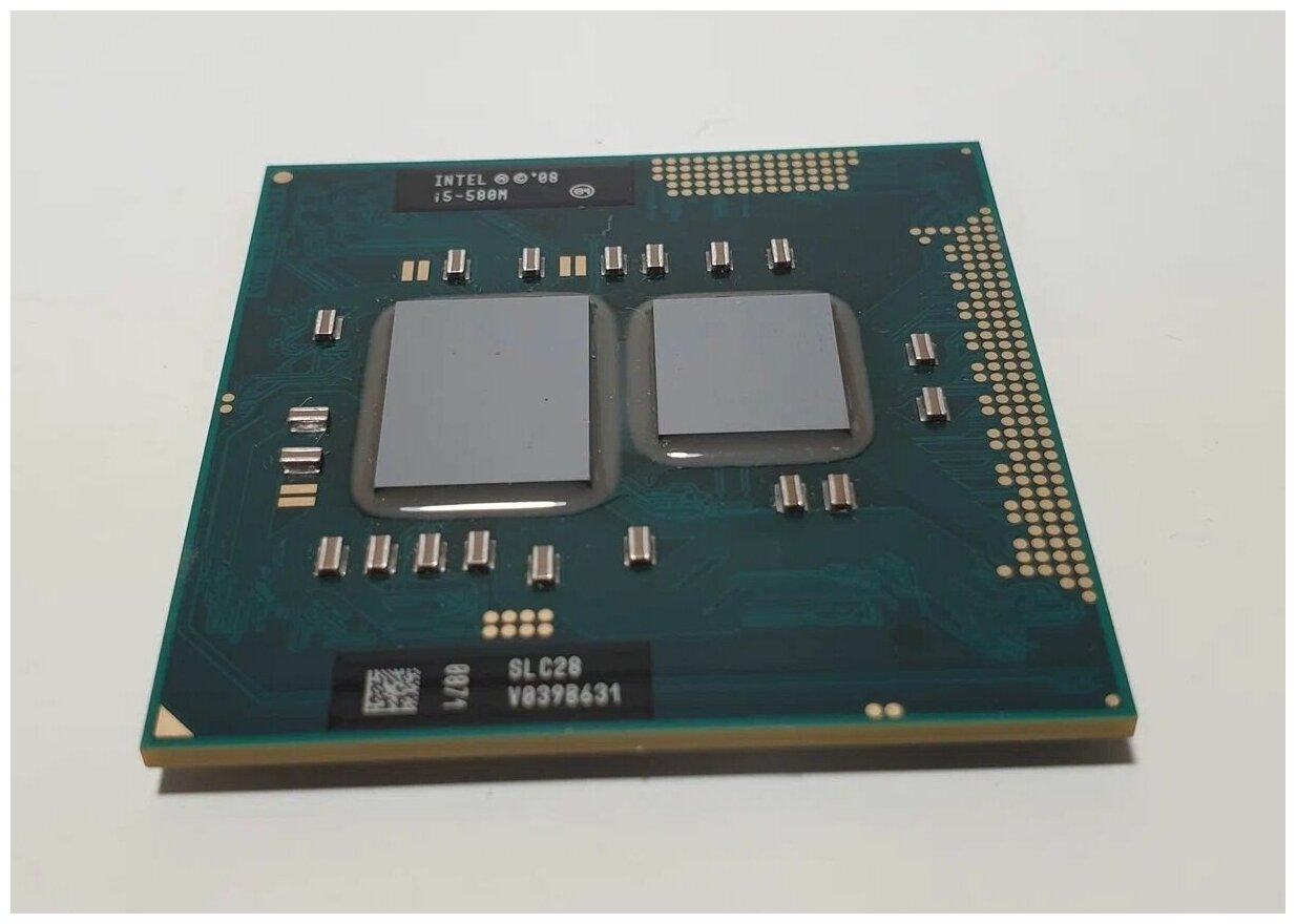 Процессор для ноутбука Intel Core i5 580M (266 ГГц PGA 988 3 Мб 2 ядра)